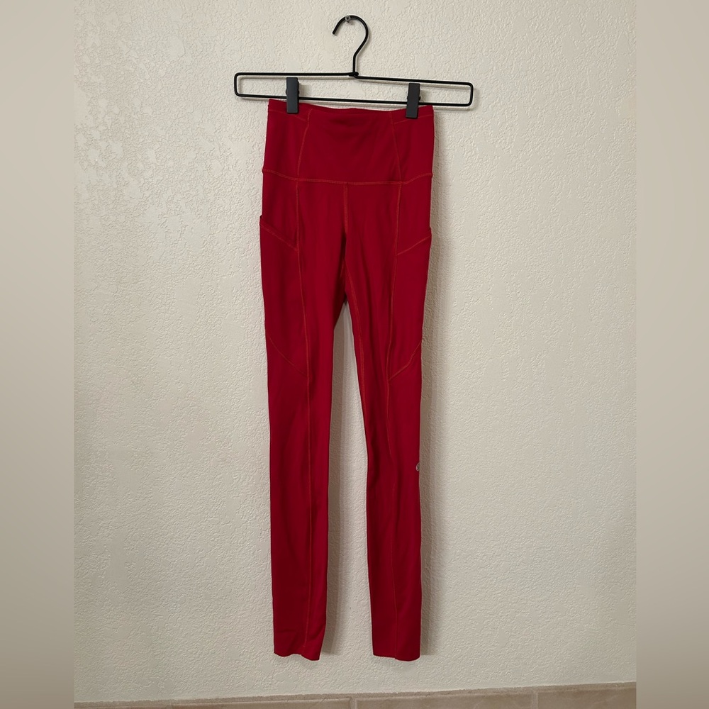 Lululemon Fast and Free 7/8 tight *non-reflective Nulux